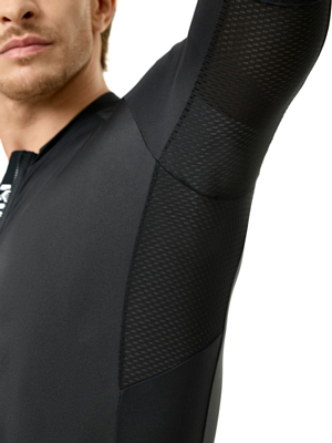 Велоджемпер с коротким рукавом Santic Azuni Black