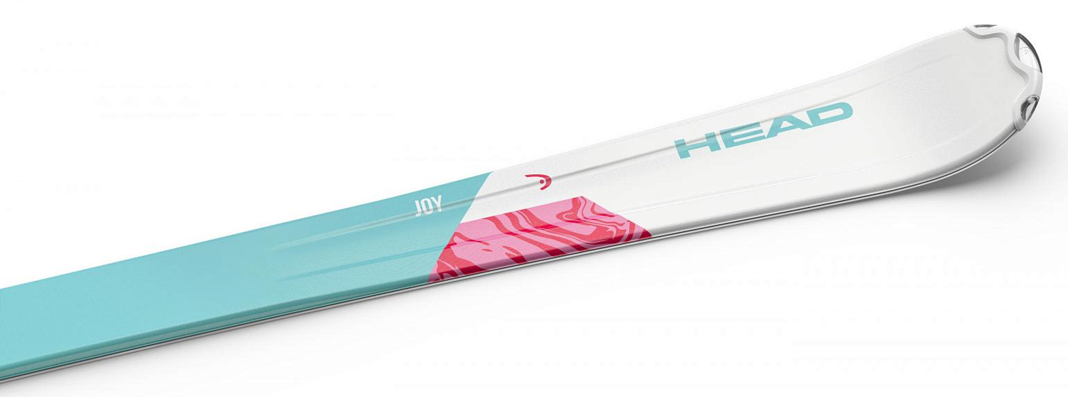 Горные лыжи с креплениями HEAD 2020-21 Joy SLR Pro (117-147)+SLR 7.5 GW AC BRAKE 78 [H] white/mint