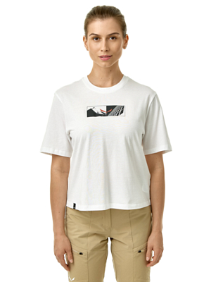 Футболка Salewa Eagle Hybrid Loose Optical White