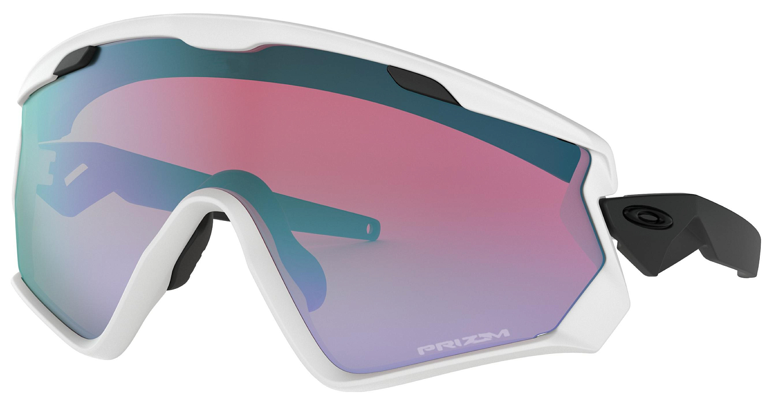 Очки солнцезащитные Oakley 2020-21 Wind Jacket 2.0 Matte White/Prizm Snow Sapphire Iridium