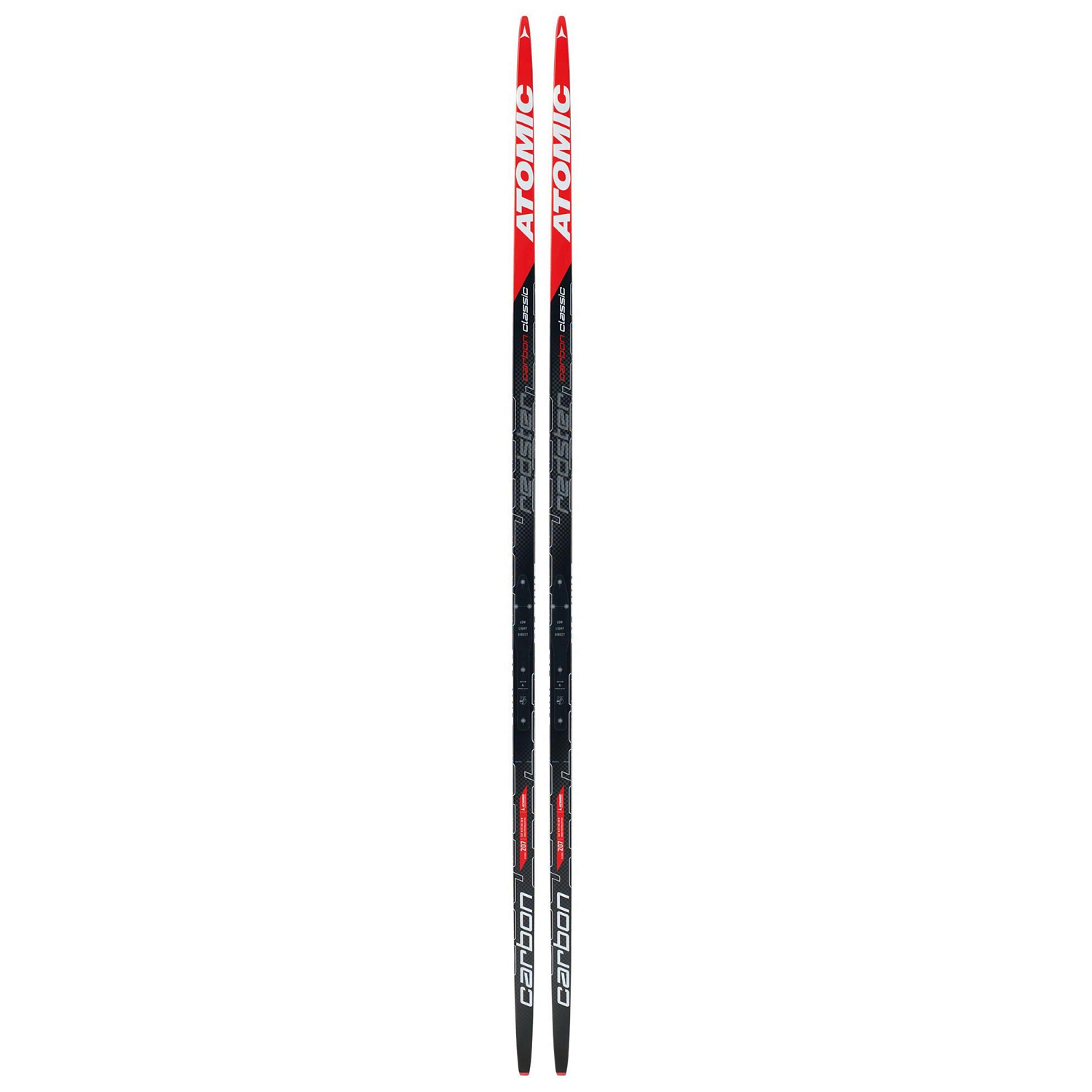 Беговые лыжи ATOMIC 2018-19 Redster carbon CL COLD soft Red/white