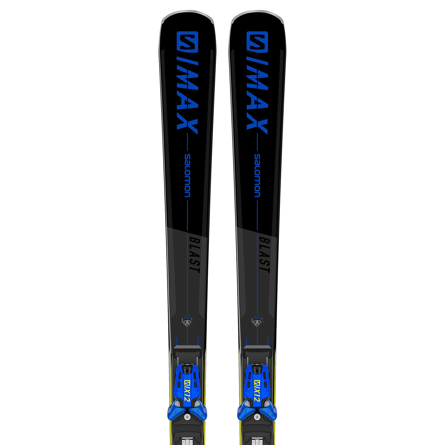 Горные лыжи с креплениями SALOMON 2020-21 X S/MAX BLAST + X12 TL GW Blue W BR