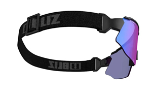 Очки солнцезащитные BLIZ Breeze Nano Optics Matt Black/Nordic Light/Begonia Violet Blue S2