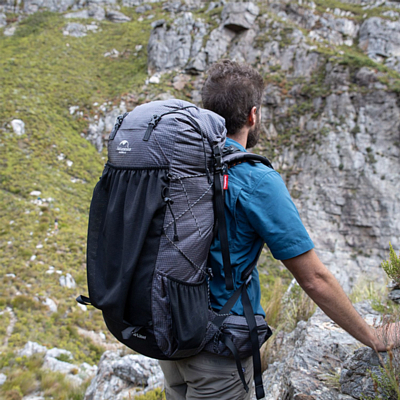 Рюкзак Naturehike Rock 60+5L Black