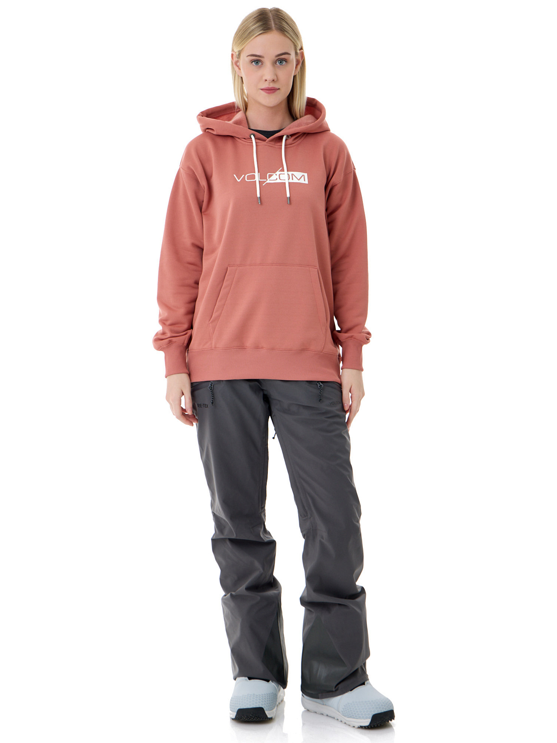 Толстовка сноубордическая Volcom Core Hydro Hoodie Earth Pink