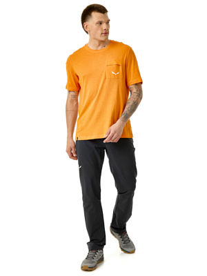 Футболка Salewa Agner Hemp/Dst Turmeric