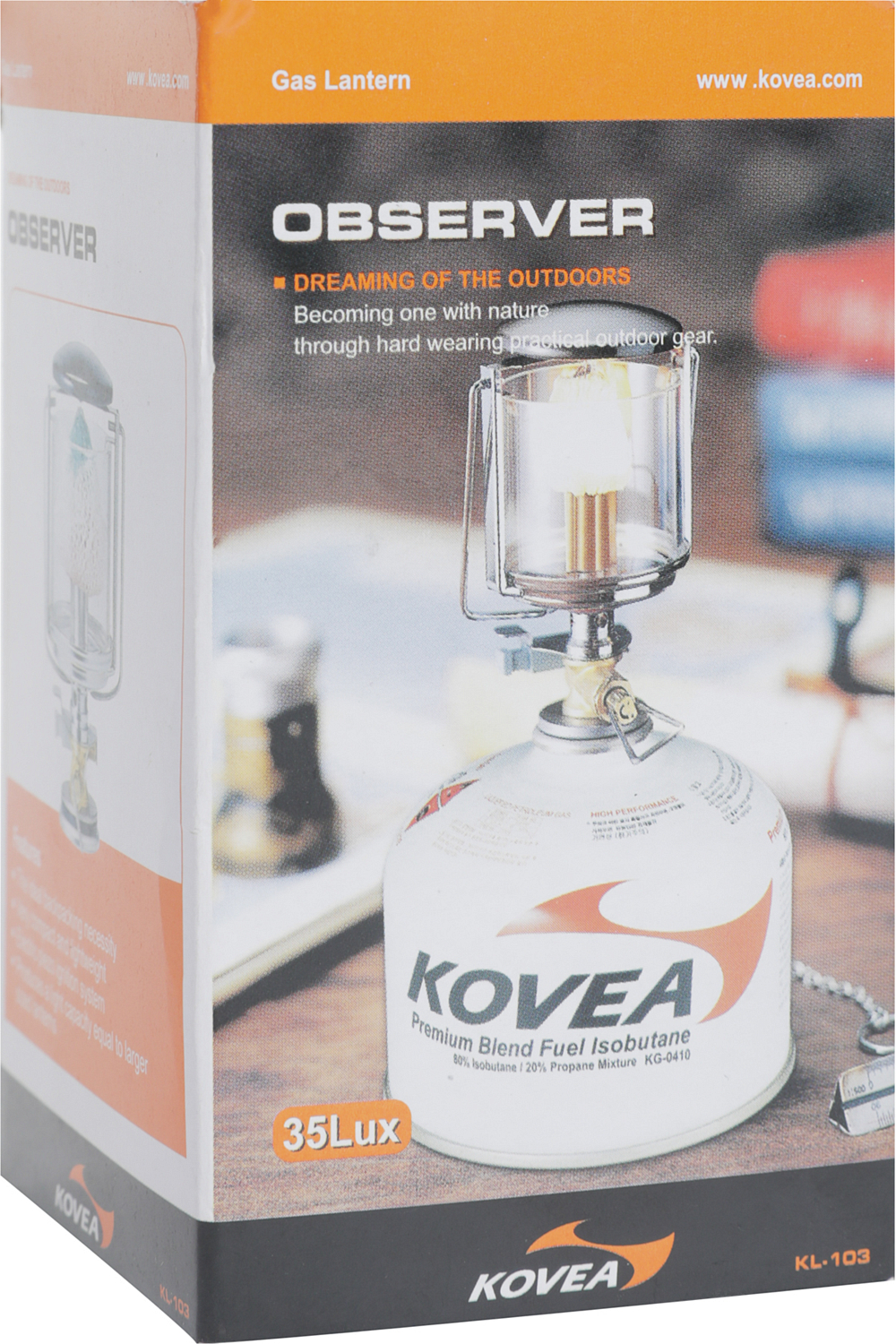 Лампа газовая Kovea KL-103 Glass