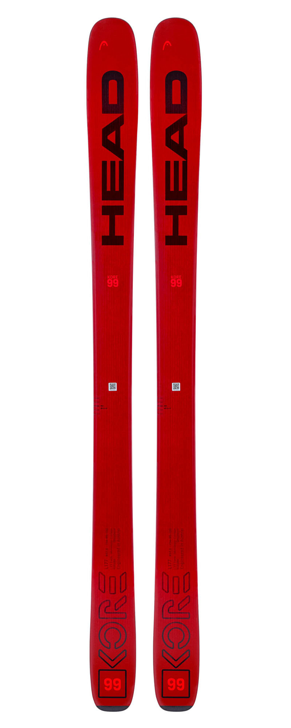 Горные лыжи HEAD Kore 99 Red-Black