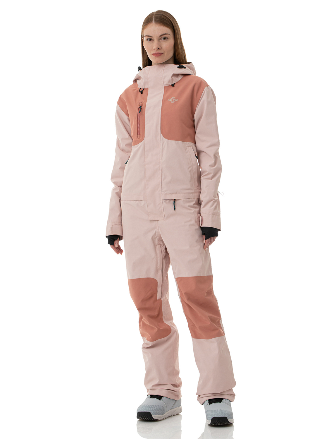 Комбинезон сноубордический AIRBLASTER Sassy Beast Suit Blush