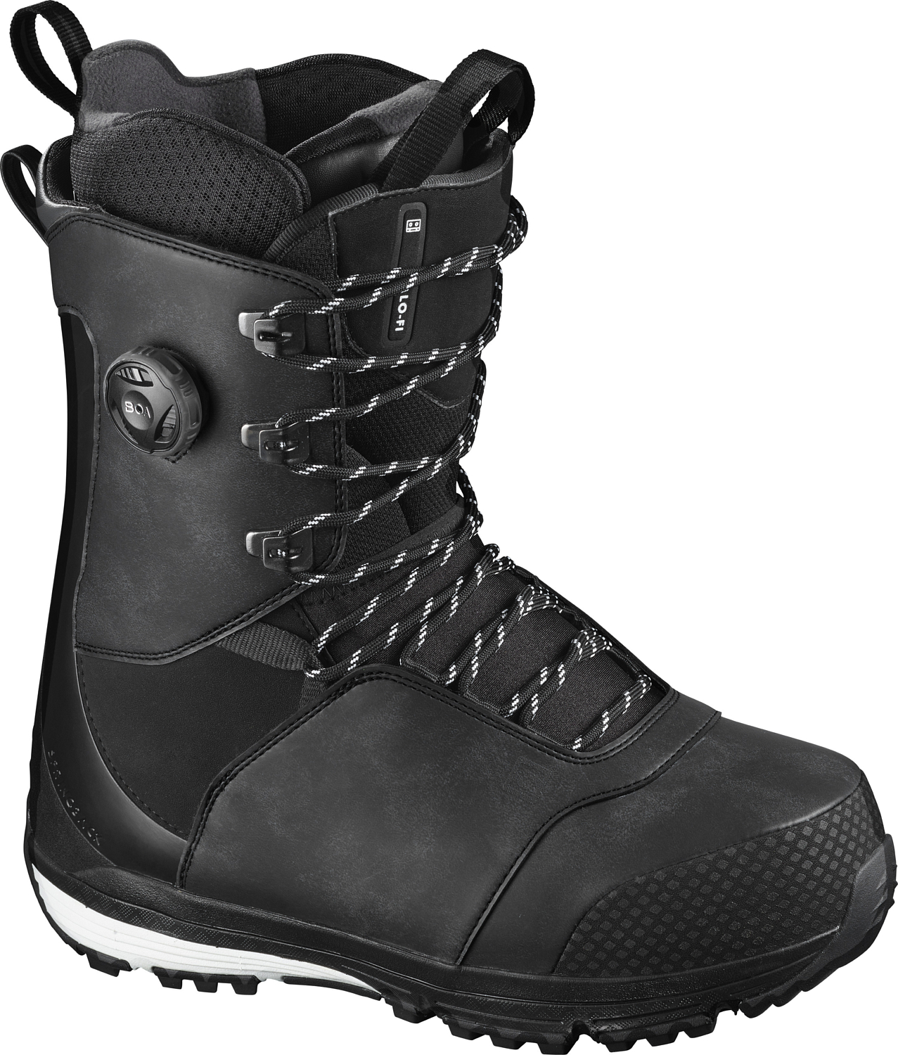 Ботинки для сноуборда SALOMON 2020-21 Lo-Fi Black/Asphalt/Castelrock