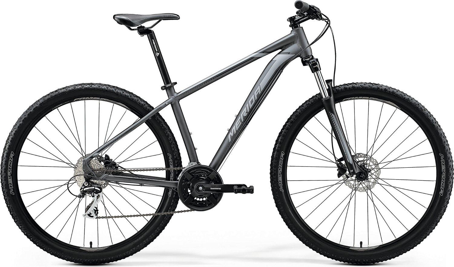 Велосипед MERIDA Big.Nine 20-D 2020 Matt Anthracite/Black/Silver