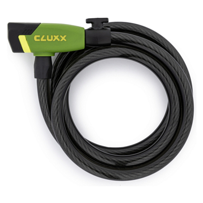 Замок велосипедный CLUXX Gardia 1200K Green/Black