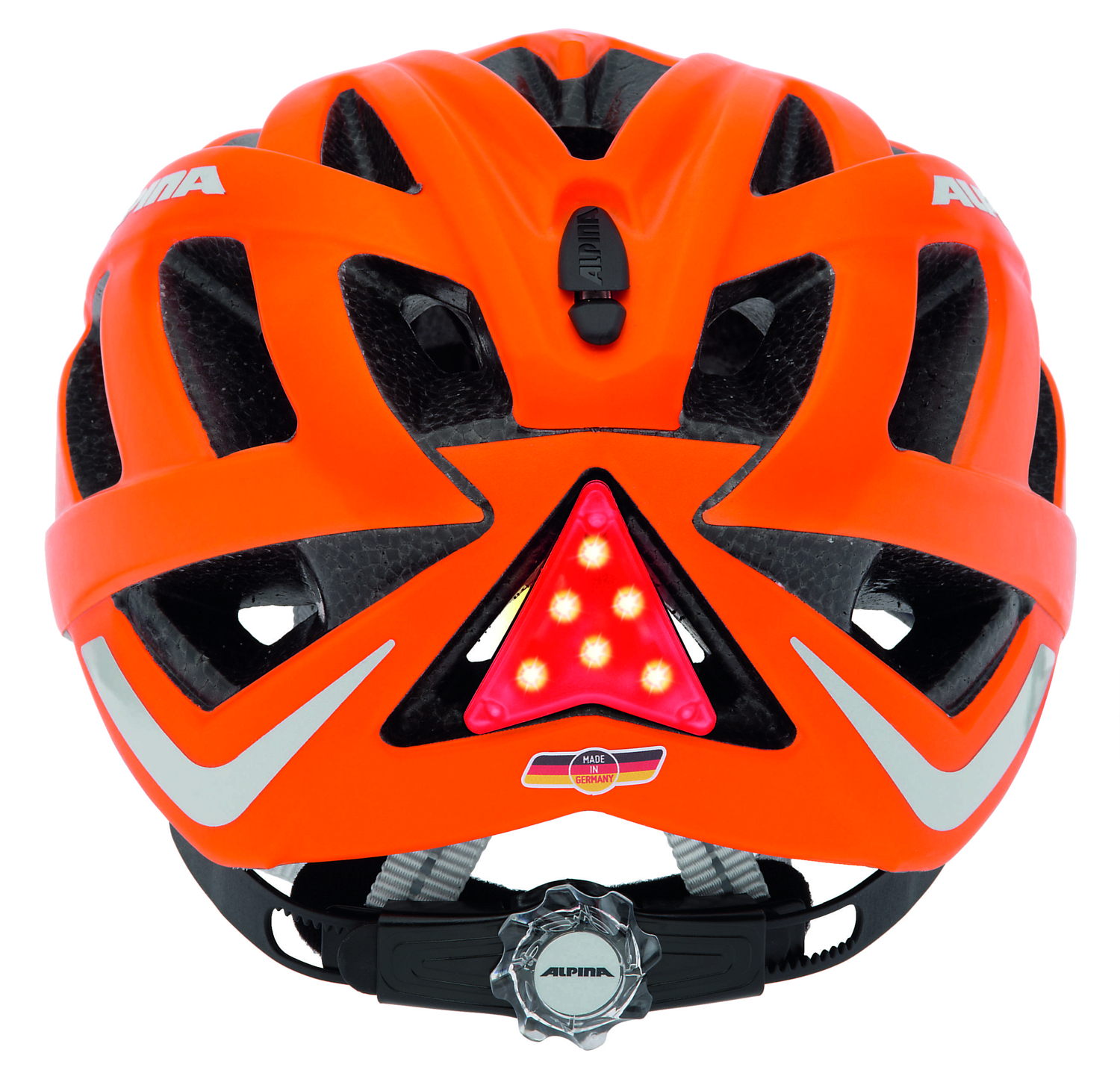 Летний шлем Alpina 2017 PANOMA City orange matt reflective