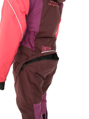 Комбинезон горнолыжный детский Dragonfly Gravity Junior Purple/Brown