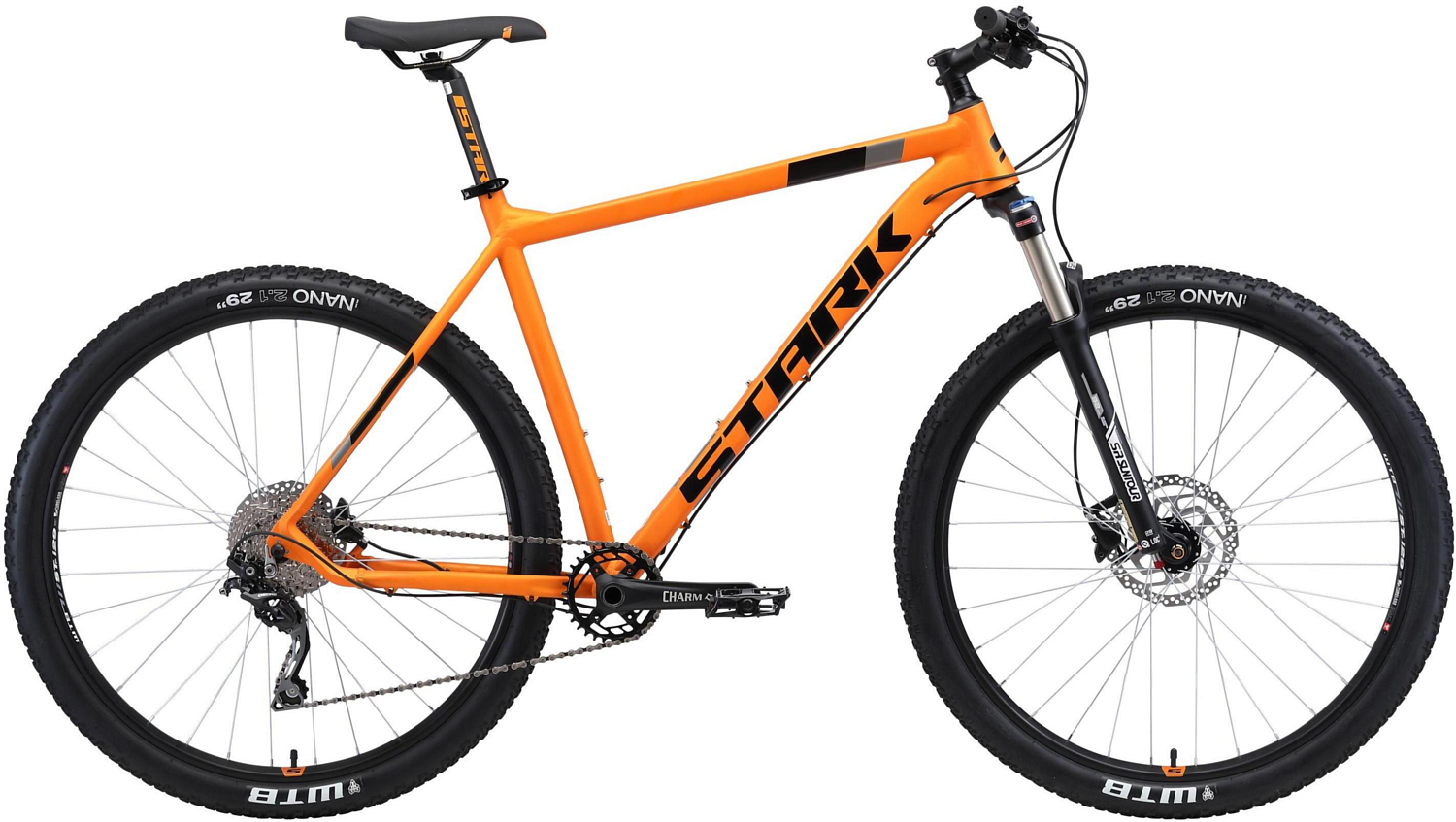 Велосипед Stark Krafter 29.7 HD 2019 Оранжевый/Черный