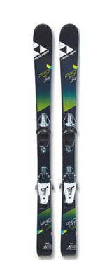 Горные лыжи с креплениями FISCHER PRO MT JR SLR 2 JR \ FJ4 AC SLR BRAKE 74 [I] SOLID черн./бел.