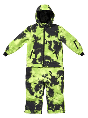 Комбинезон сноубордический Oneskee Mini Black/Lime