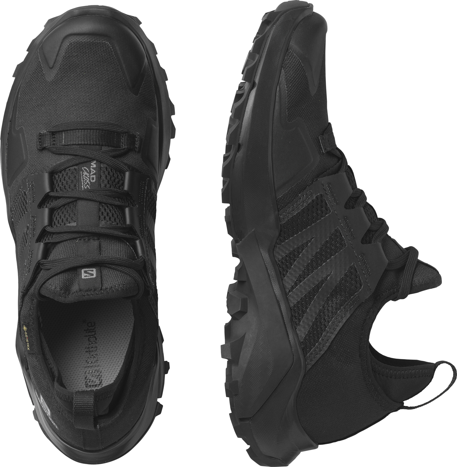 Беговые кроссовки SALOMON Madcross Gtx Black/Black/Black