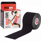 Кинезиотейп Rocktape 2018-19 Classic, 5см x 5м Черный