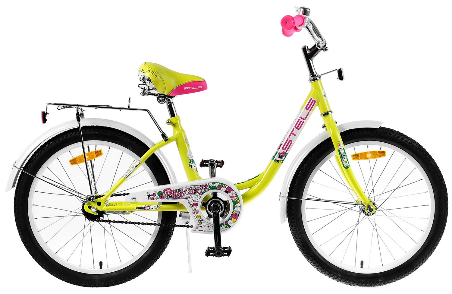 Велосипед Stels Pilot 200 Lady 20 Z010 2020 Лимонный