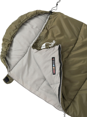 Спальник Naturehike U series envelope sleeping bag with hood U150 Army Green