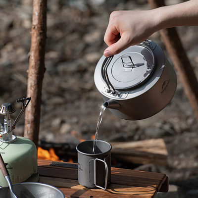 Чайник Naturehike Titanium Teapot 1L