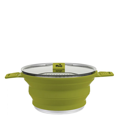 Кастрюля Tramp силиконовая 2,5л Olive