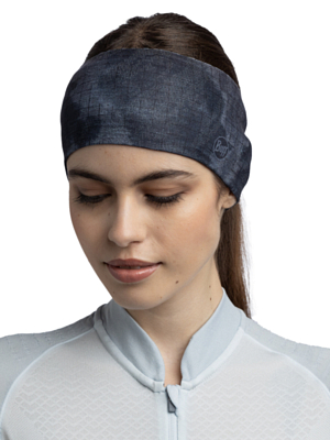 Повязка Buff CoolNet UV Wide Headband Bonsy Graphite