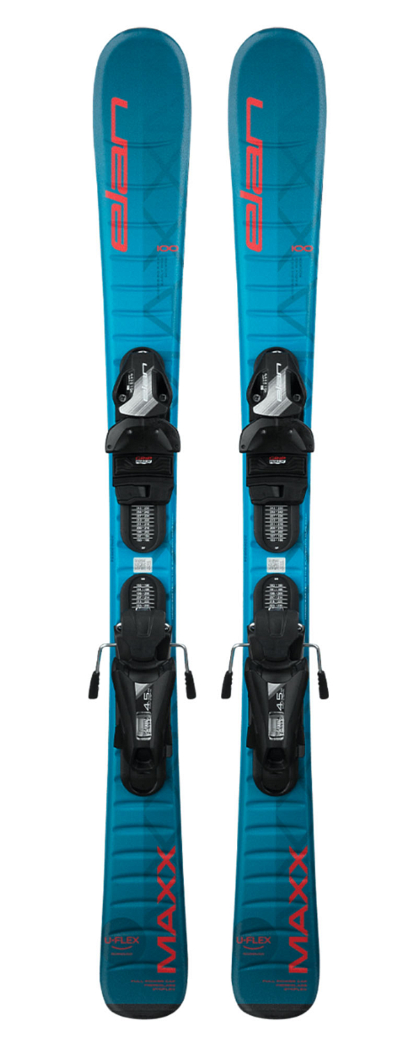 Горные лыжи с креплениями ELAN Maxx Jrs 100-120 + El 4.5 Shift