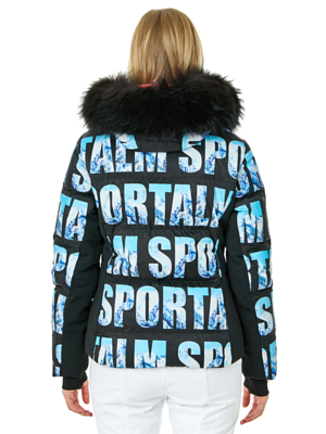Куртка горнолыжная с воротником Sportalm Ikone m.Kap.o.P. Black