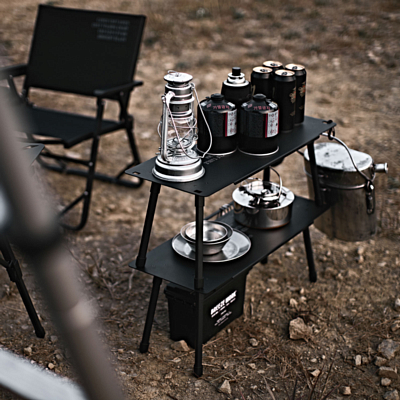 Стол Cargo Container Master Shelf Black