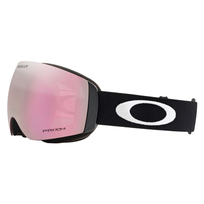 Маска горнолыжная Oakley Flight Deck M Matte Black/Prizm Snow Hi Pink