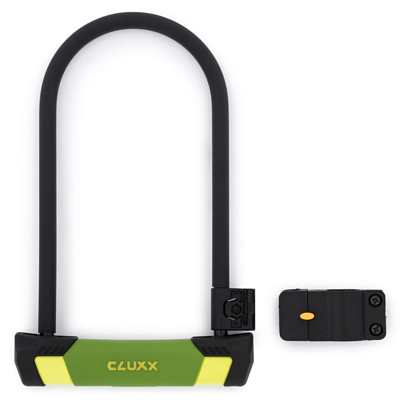 Замок велосипедный CLUXX Uguard 1000 Green/Black