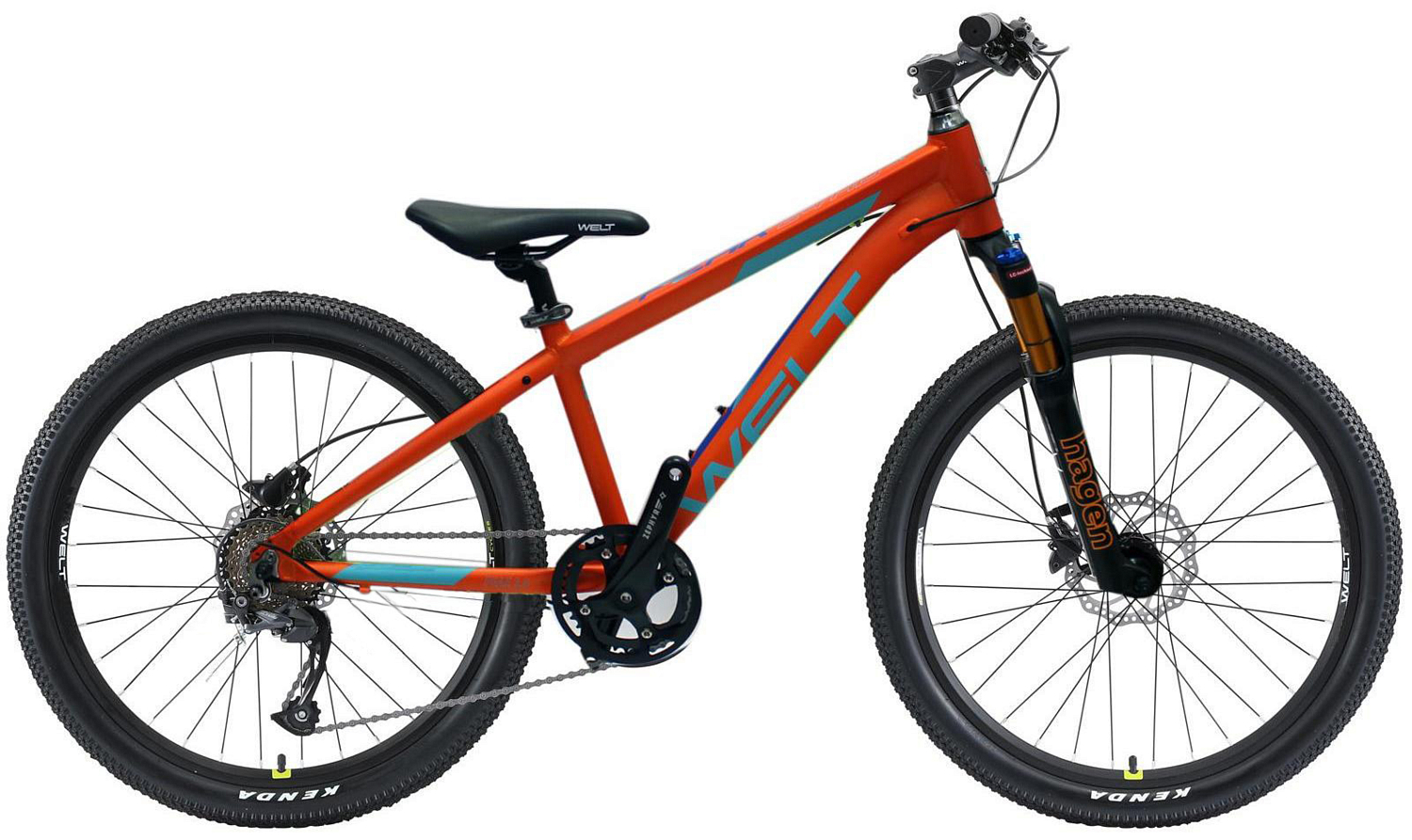 Велосипед Welt Peak 24 2.0 HD 2020 Orange/Black