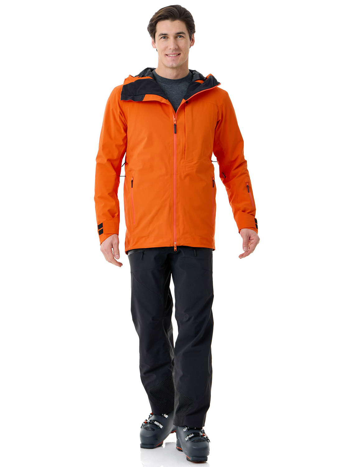 Куртка горнолыжная HEAD Kore Nordic Fluo Orange
