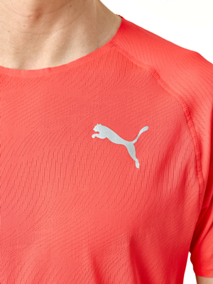 Футболка беговая Puma Ultraspun Fire Orchid