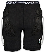 Защитные шорты NIDECKER padded plastic shorts black