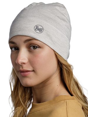 Шапка Buff Merino Lightweight Hat Solid Cloud