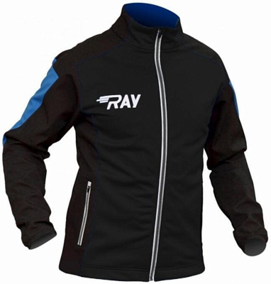 Куртка беговая RAY 2018-19 Pro Race черный/синий