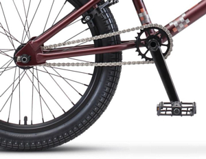 Велосипед Stels Viper 20 V010 2024 Темно-красный/Коричневый