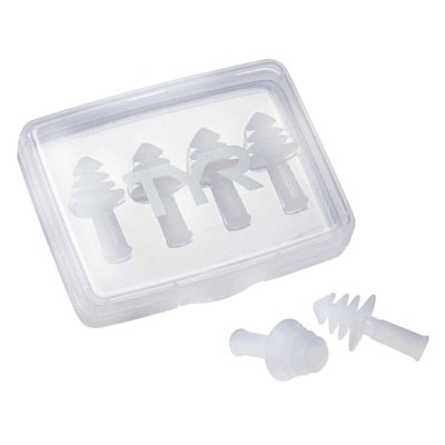 Беруши для плавания TYR Беруши для бассейна TYR Ergo Flex Ear Plugs - 4 Pack (2 Pairs) Белый