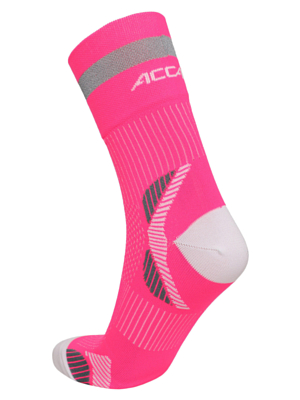 Носки Accapi Running Reflective Crew Pink Fluo