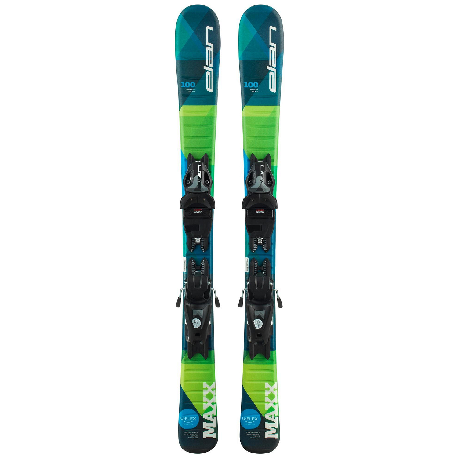 Горные лыжи с креплениями ELAN 2019-20 Maxx QS 100-120 + EL 4.5 Shift