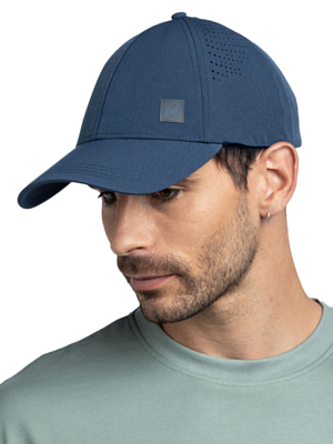 Кепка Buff Summit Cap Solid Night Blue