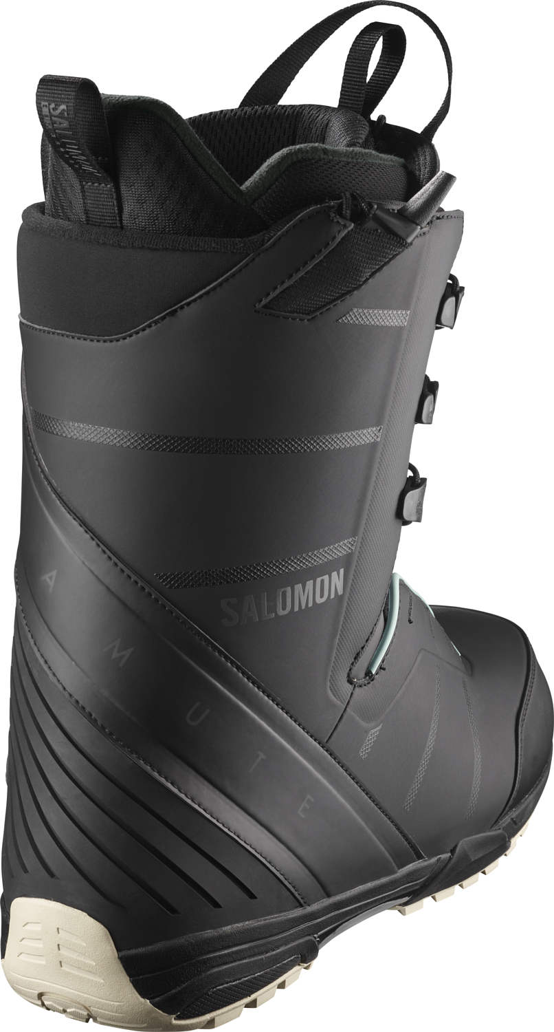 Ботинки для сноуборда SALOMON 2020-21 Malamute Black/Fiery Red