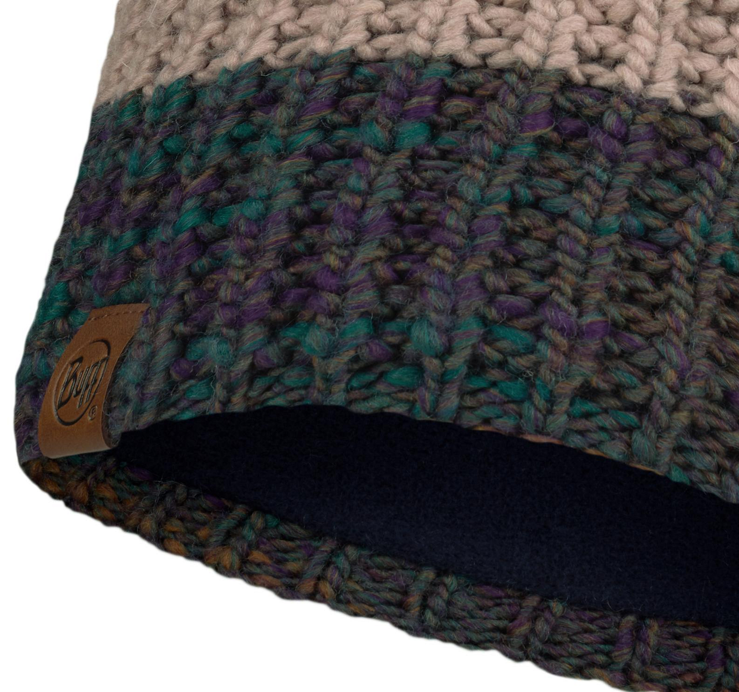 Шапка Buff Knitted & Fleece Band Hat Alina Blue