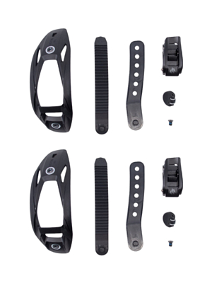 Набор нижних стрепов Jones Toe Strap 2.0 Black