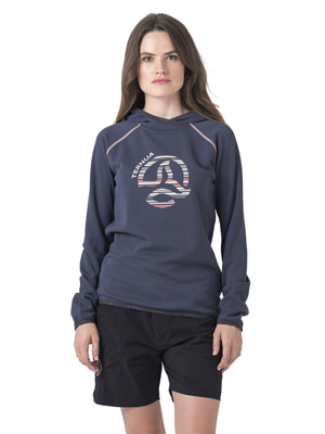 Толстовка Ternua Merant Summer Whales Grey