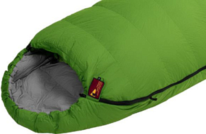 Спальник BASK Trekking V2-XL зеленый/темно-серый