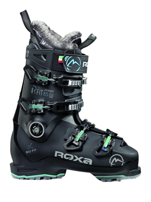 Горнолыжные ботинки ROXA Rfit Pro W 85 Gw Black/Black/Acqua